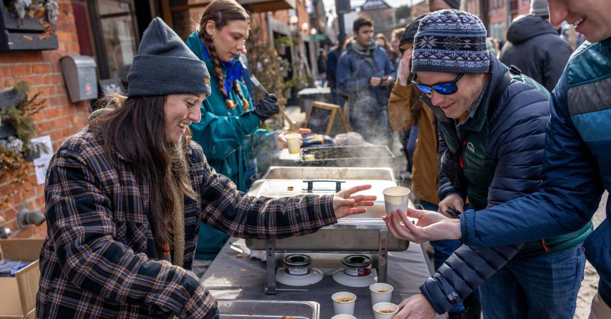 a Chowderfest vendor