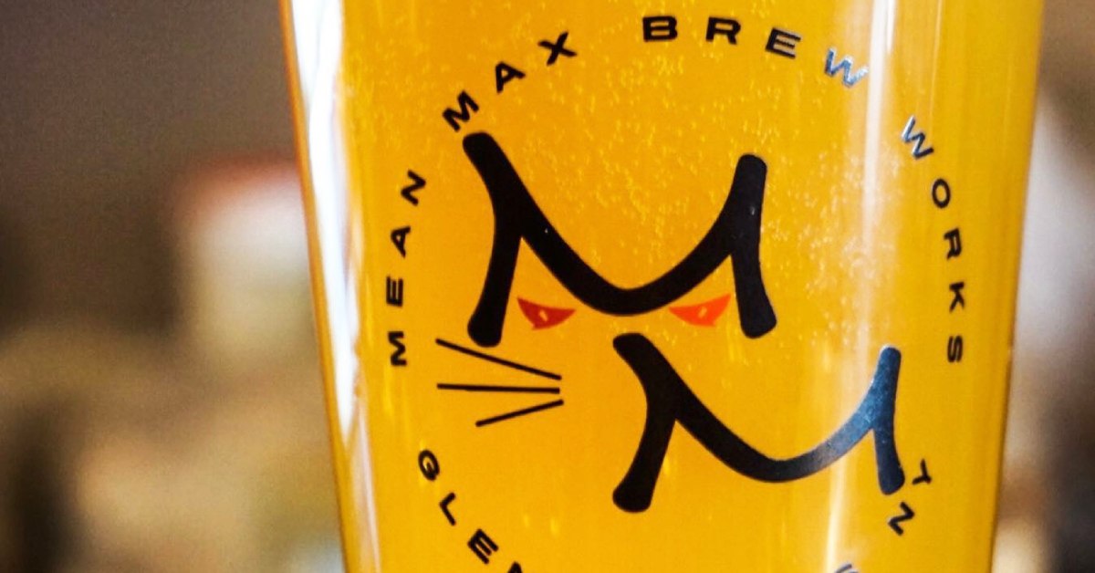 Mean Max Brew Works glass