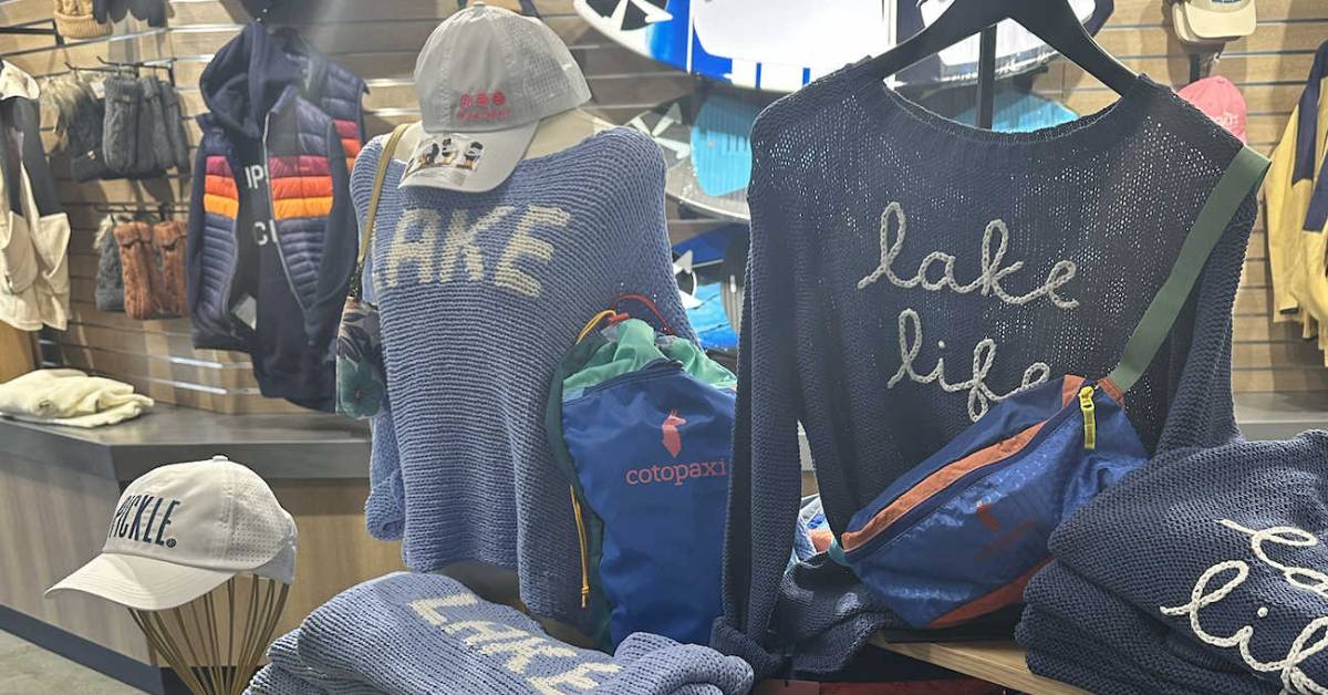 lakestyles clothing on display