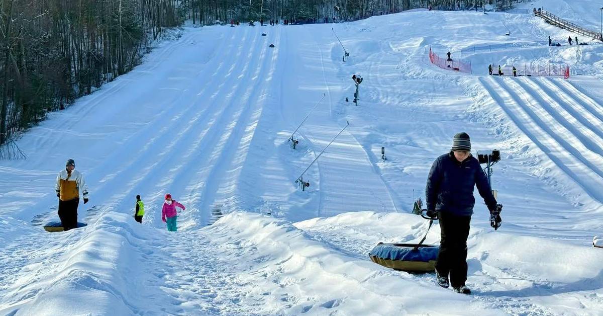 tubing at west mountain