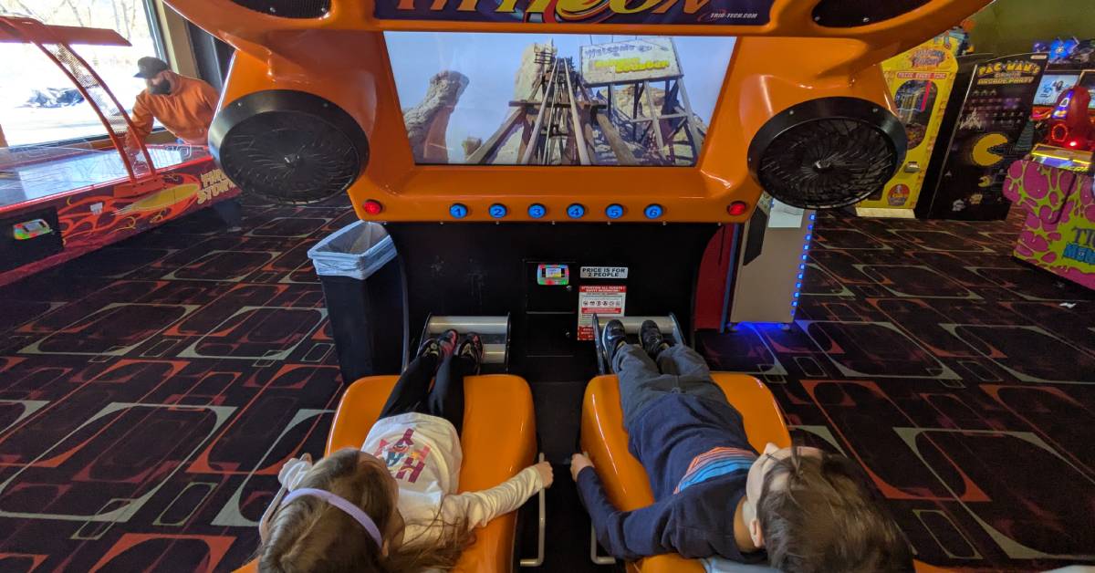 kids in arcade
