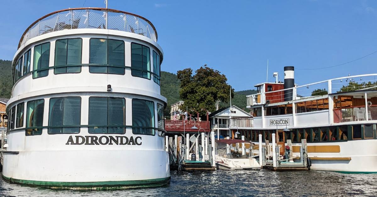 adirondac and horicon ships