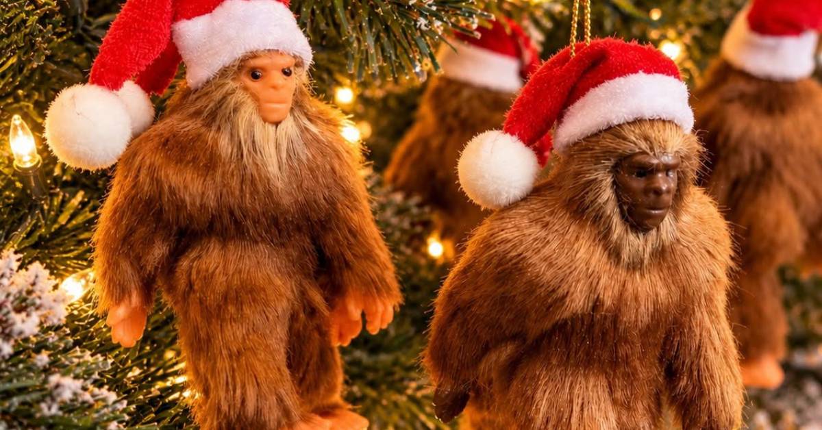 yeti ornaments