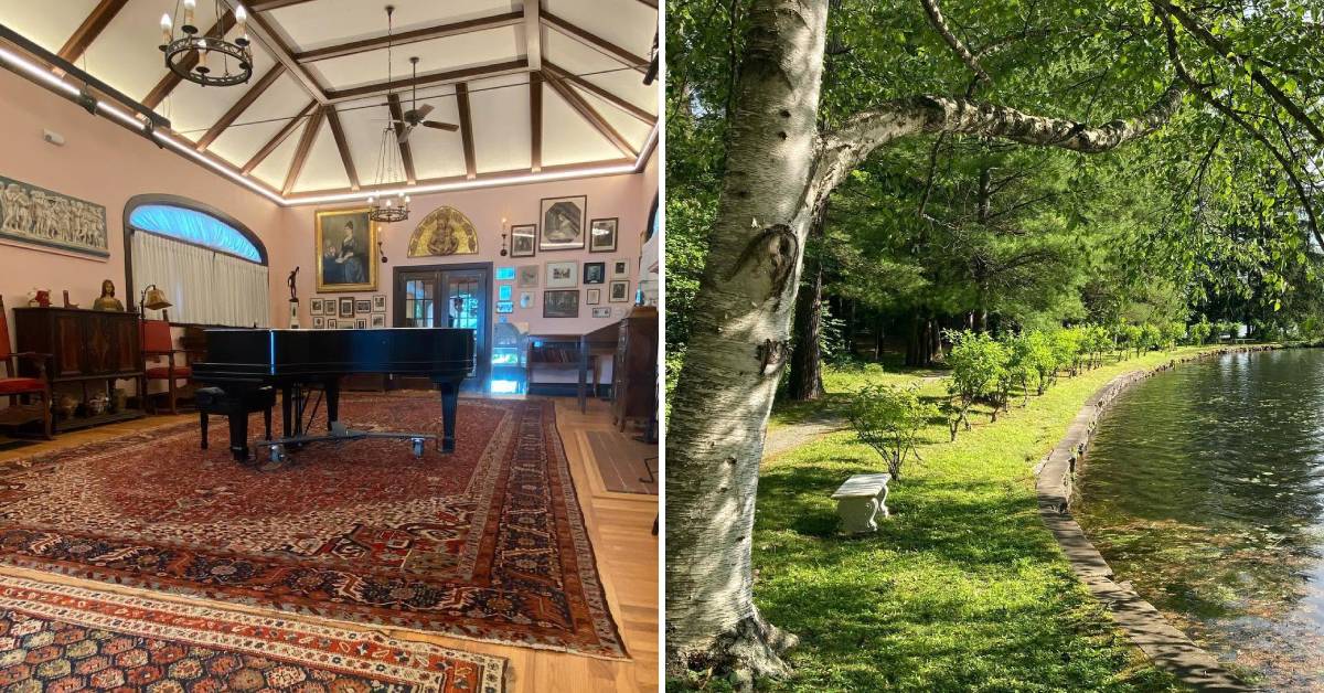 left, sembrich indoors, right outdoors