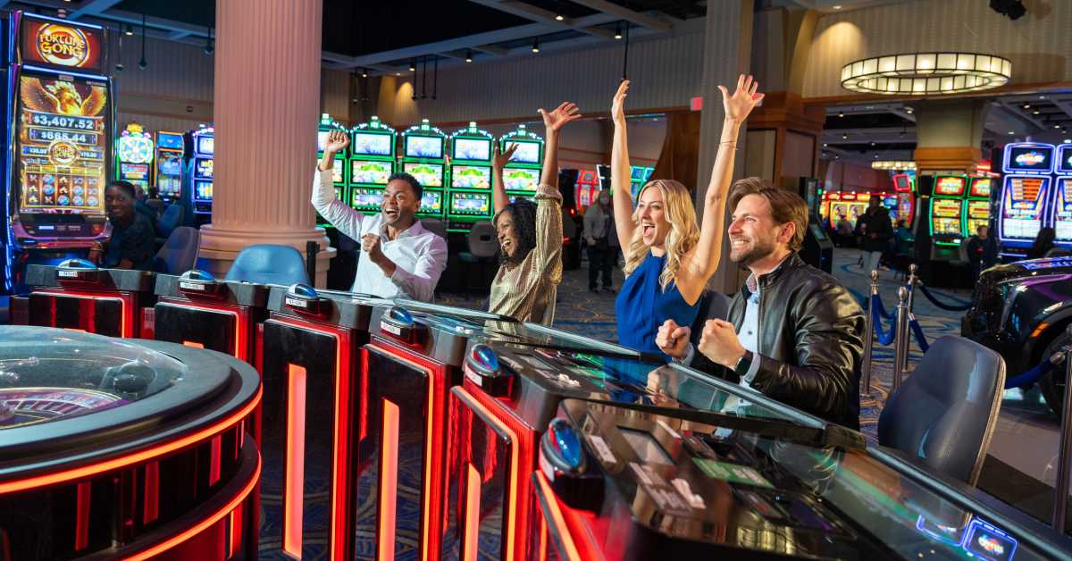 people at a casino table