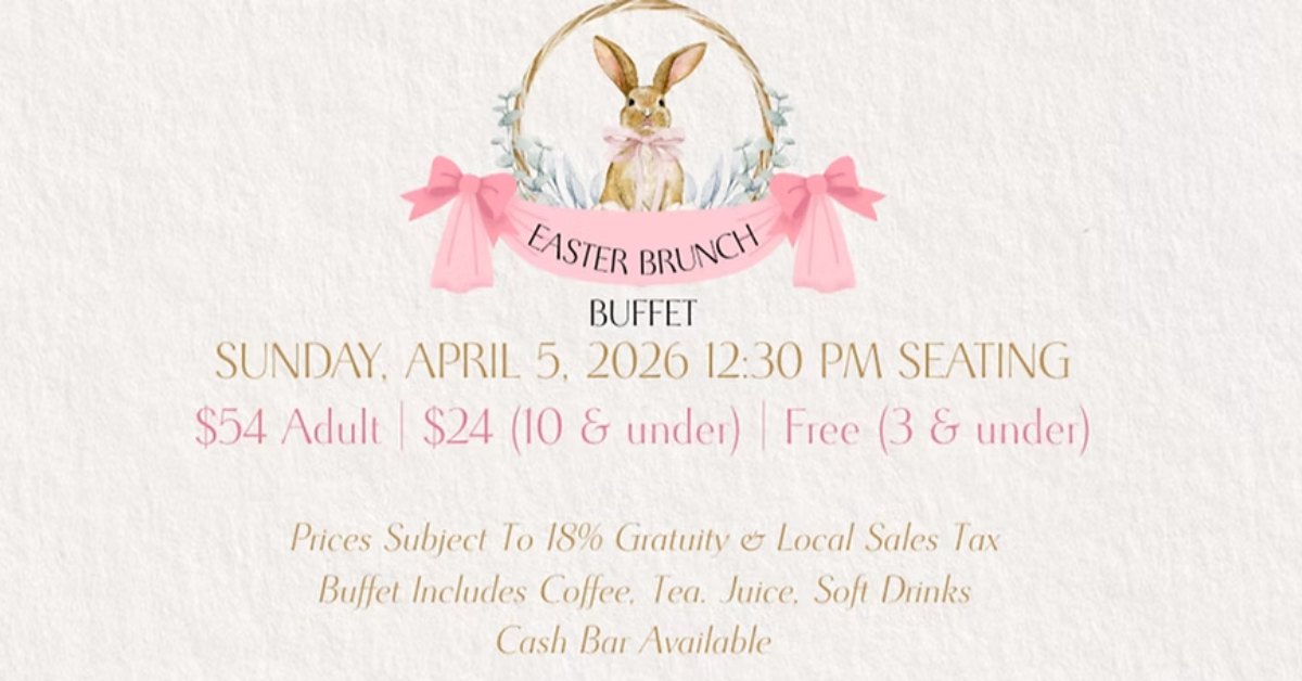 Easter dining poster