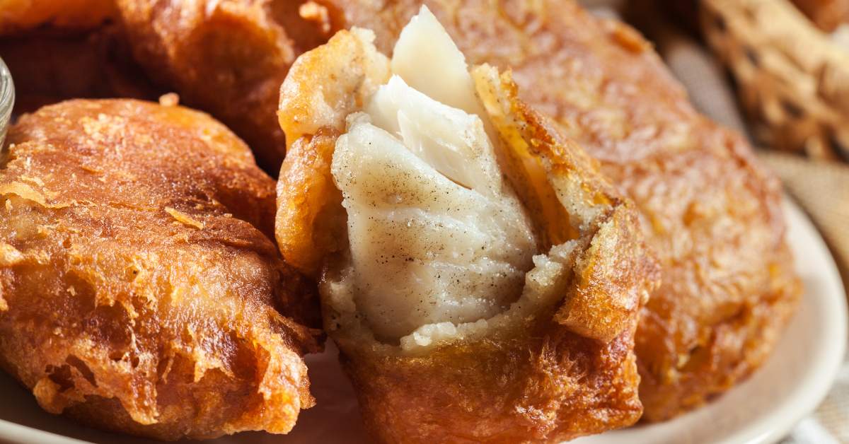 pieces of fried fish