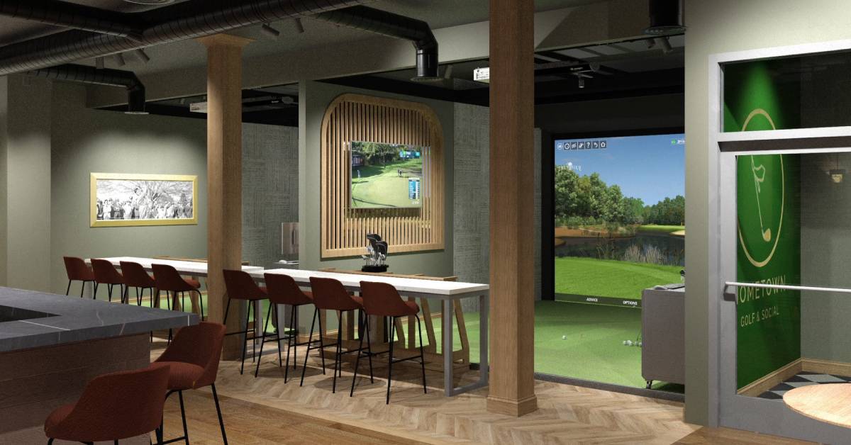 inside hometown golf and social club