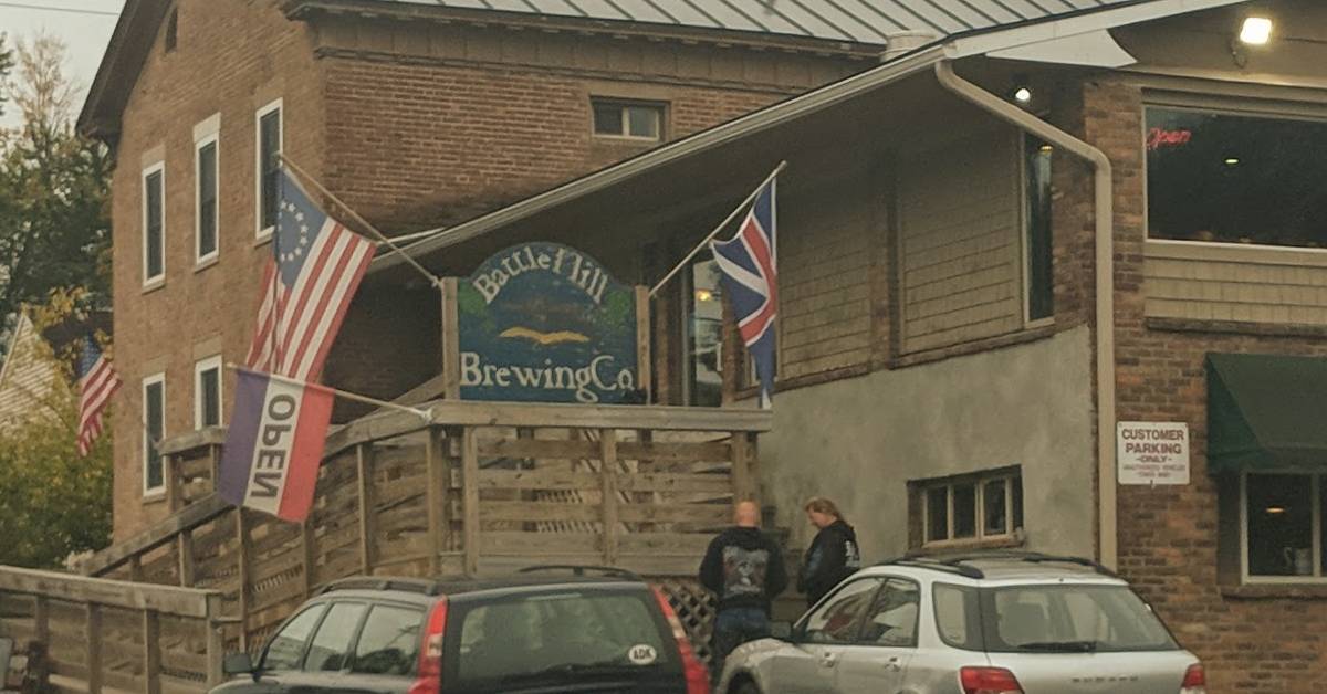 exterior of battle hill brewing