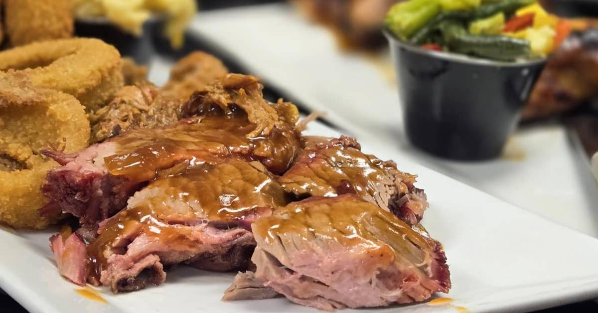 slow cooked barbecue meat