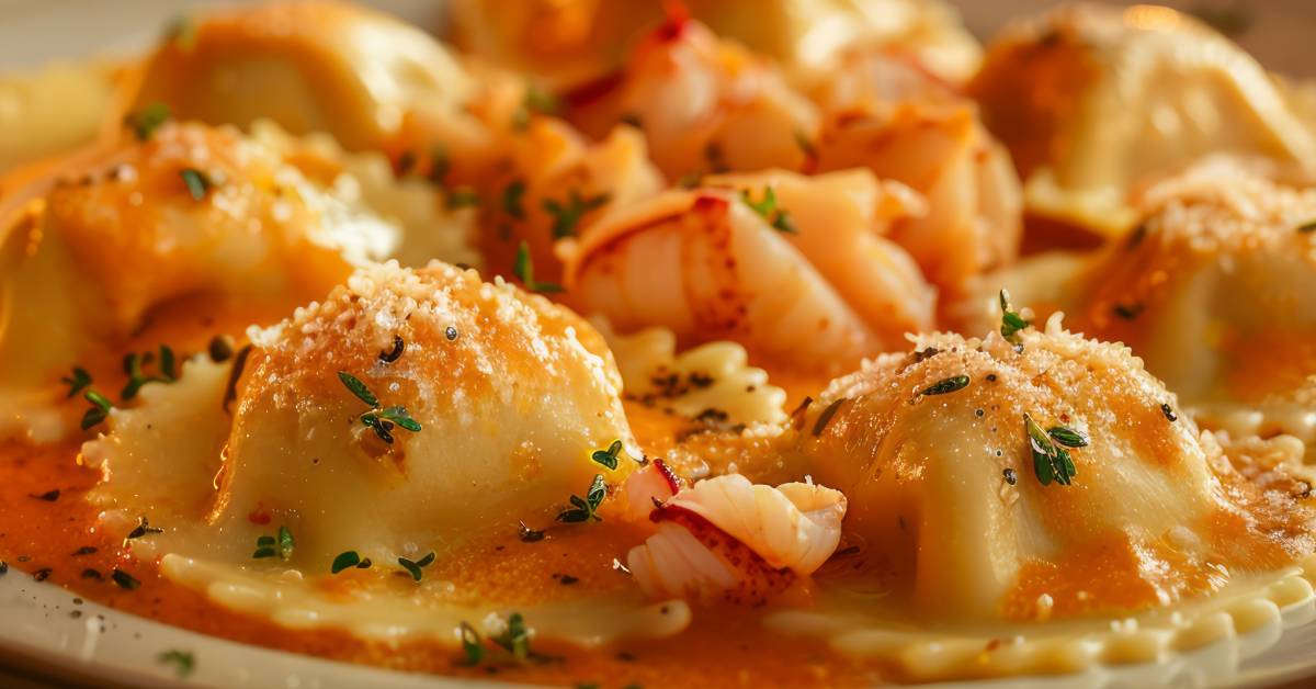 lobster ravioli