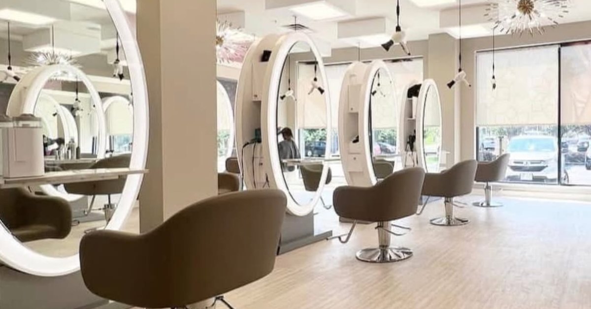 a salon space