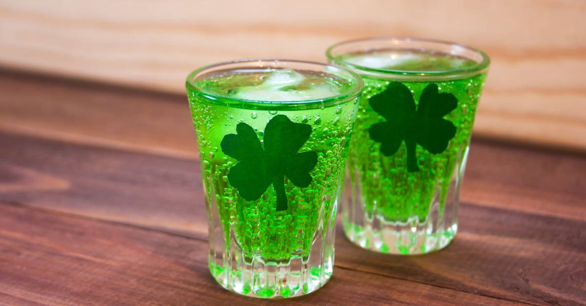st. patrick's day shots