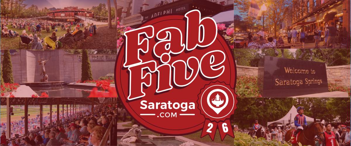 Saratoga Fab Five Header