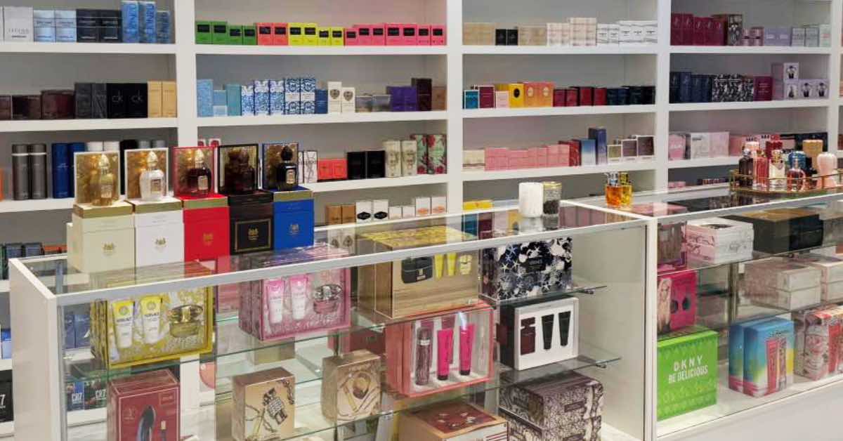 All types of perfumes, colognes, and amazing scents