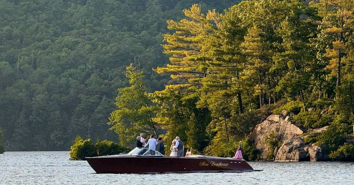 miss boathouse on the water