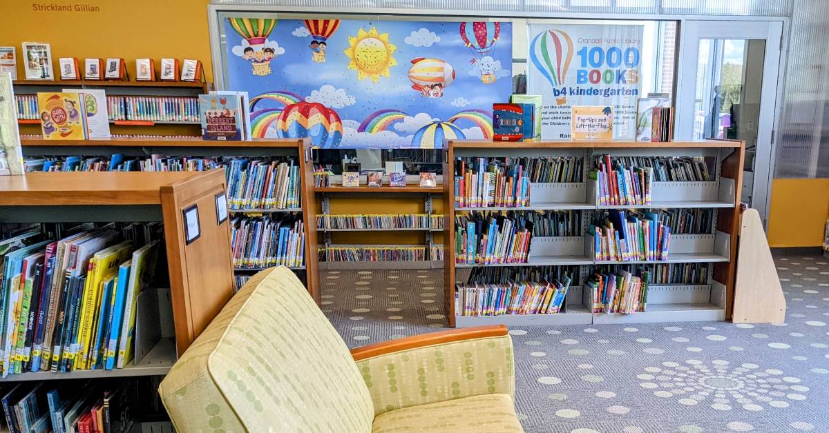 crandall public library kids section
