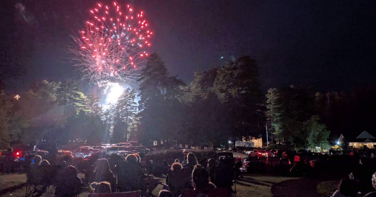 fireworks at crandall park