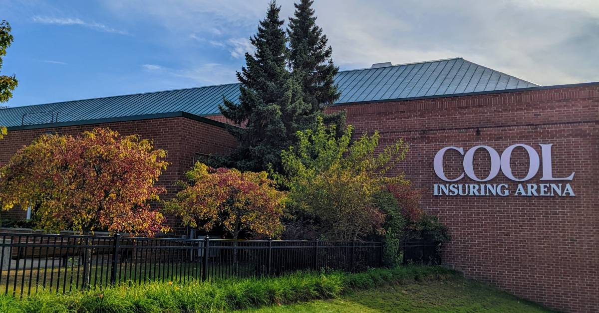 exterior of cool insuring arena