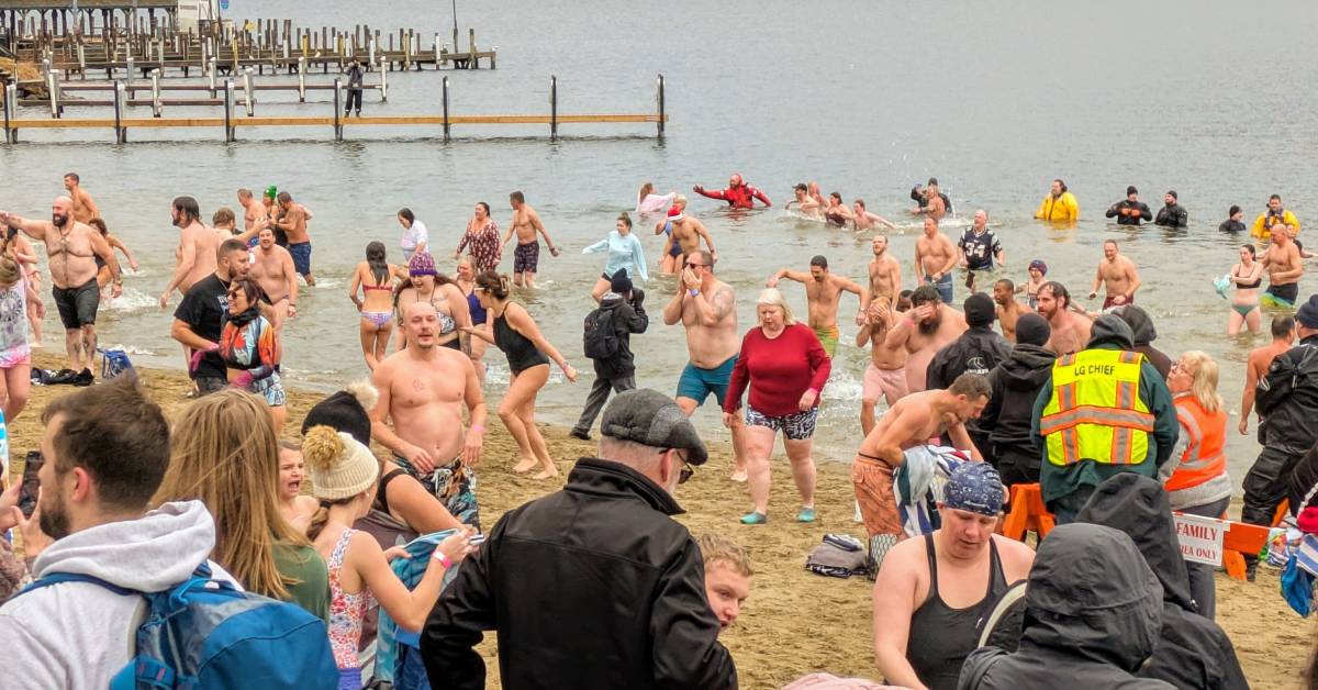 new year's polar plunge lake george