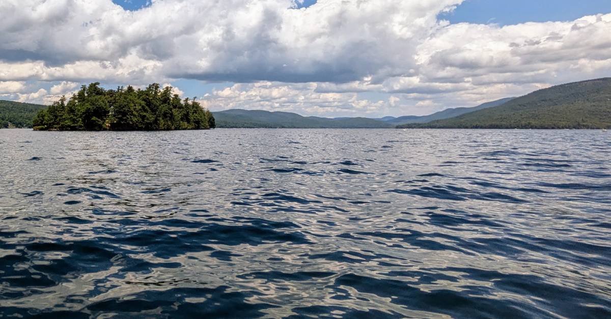island on lake george
