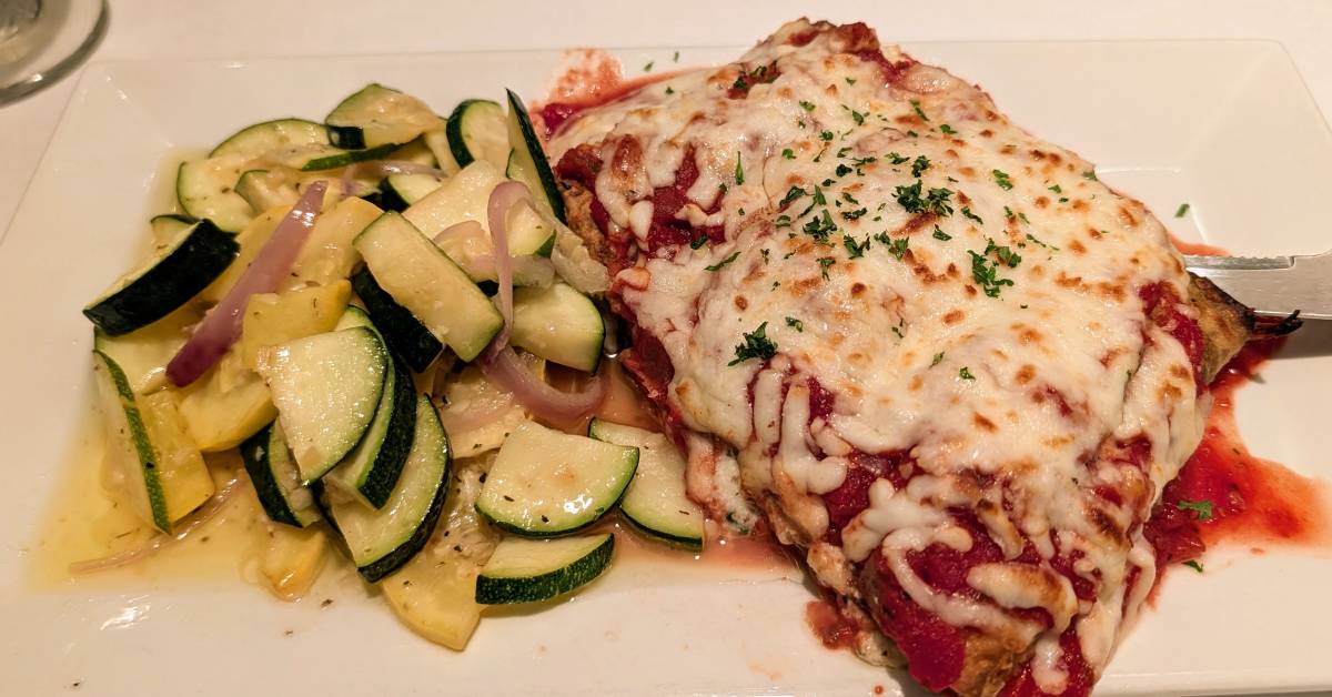 zucchini and eggplant rollatini