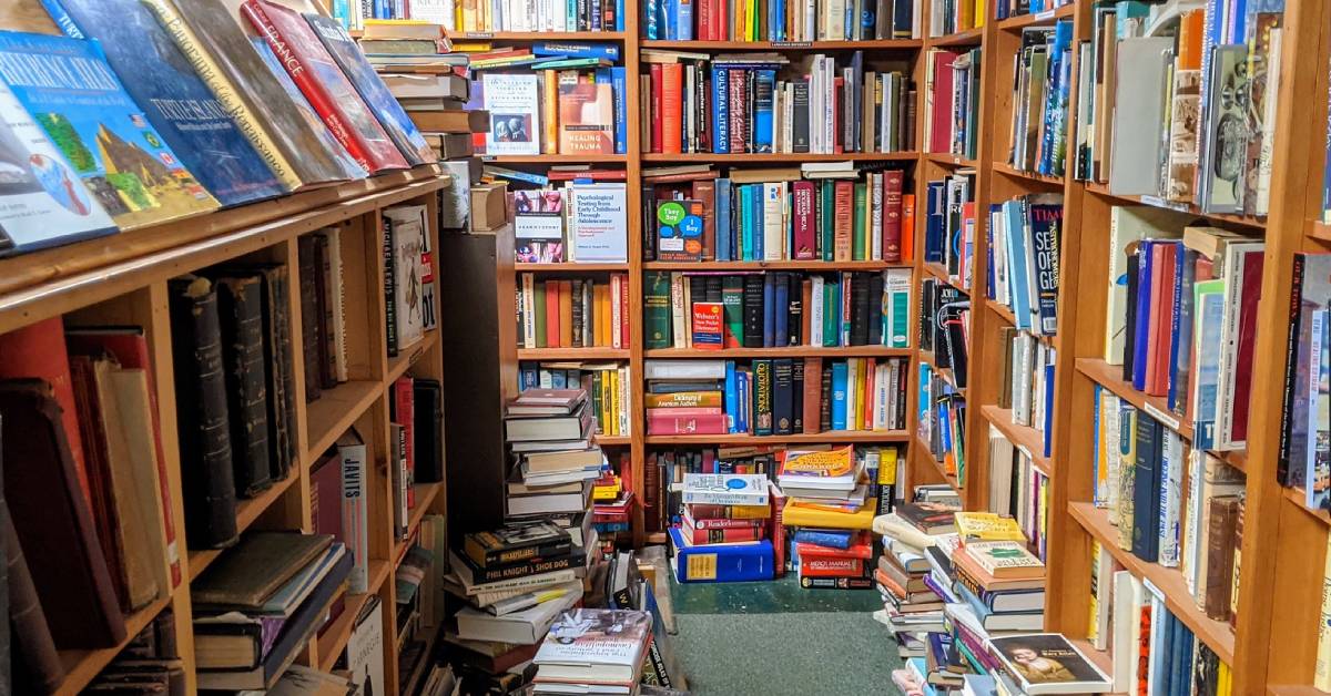 inside lyrical ballad bookstore