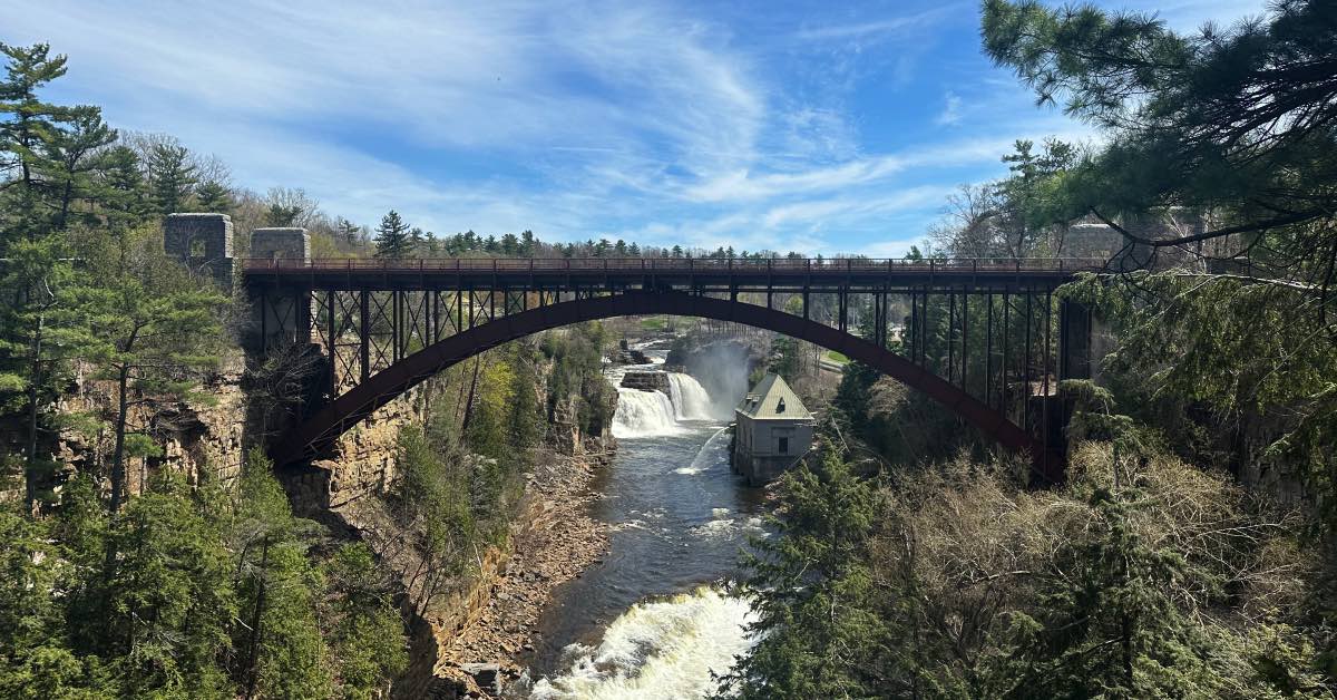 Ausable Chasm bridge