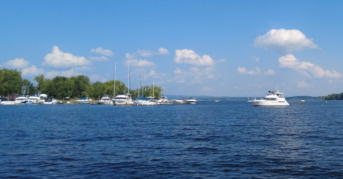 boats on lake