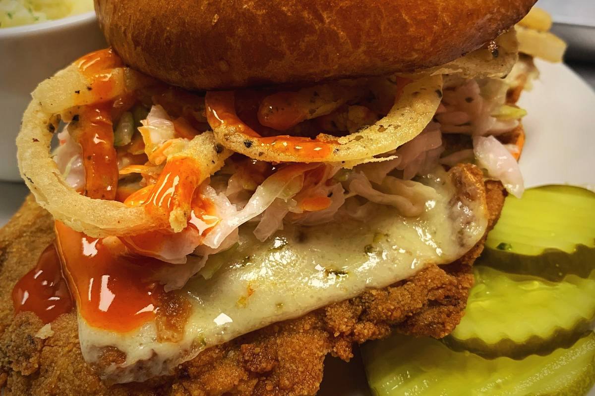 fried chicken sandwich
