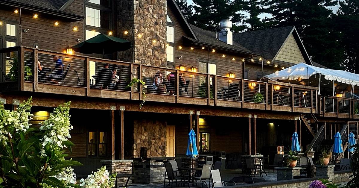 exterior of the hideaway