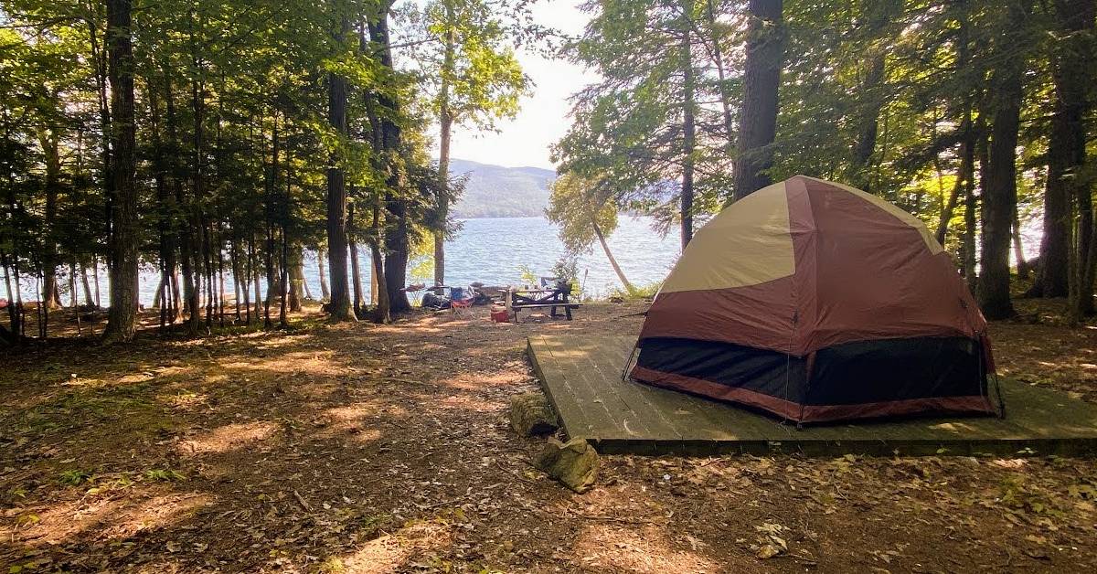 island camping