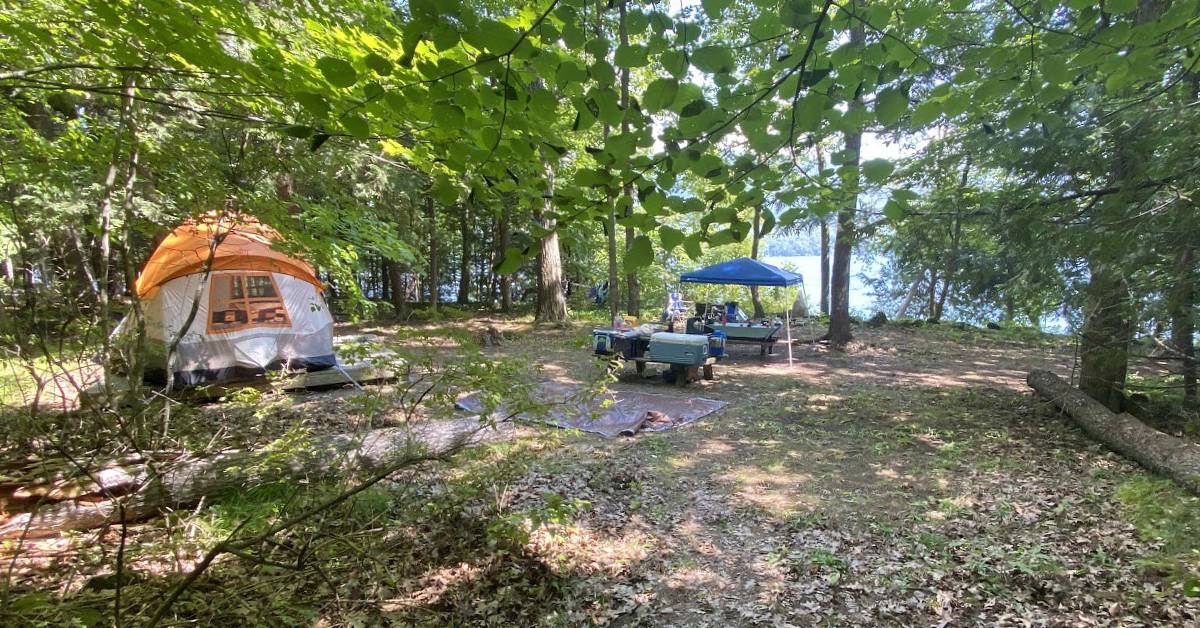 island camping