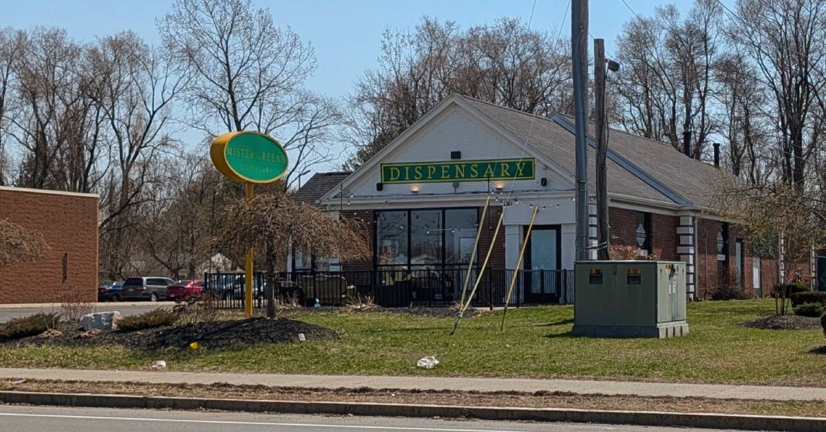 exterior of mister green dispensary