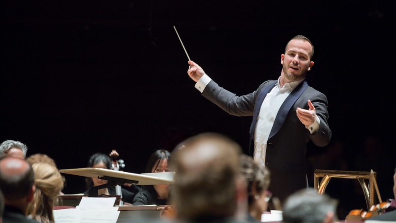 conductor of orchestra