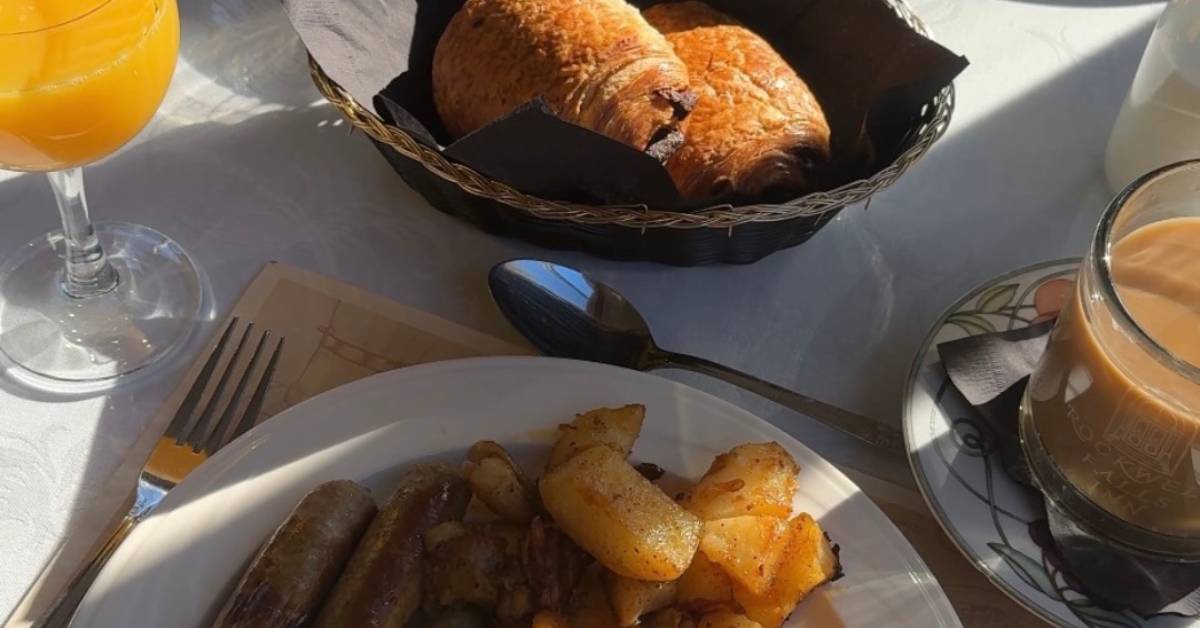 breakfast spread