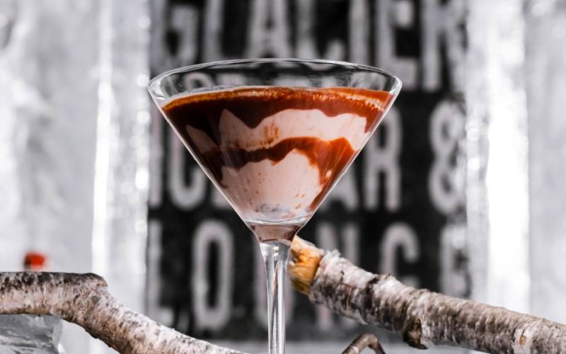 ice bar cocktail