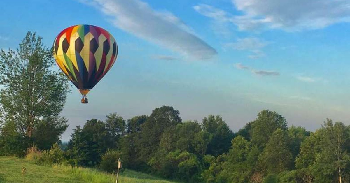 hot air balloon
