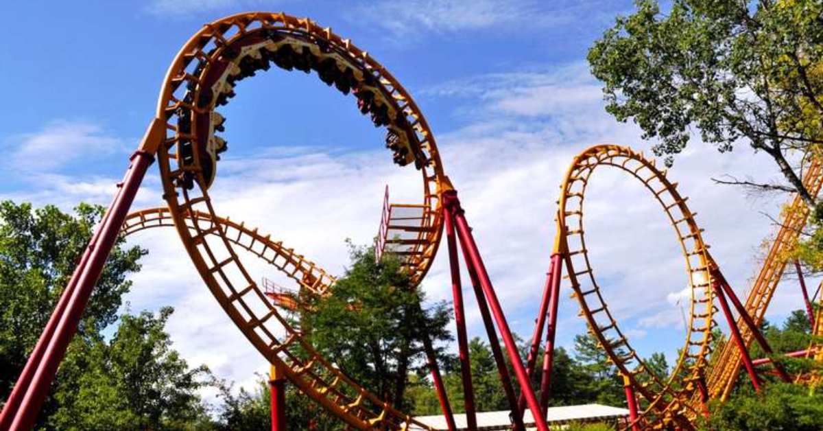 rollercoaster at great escape