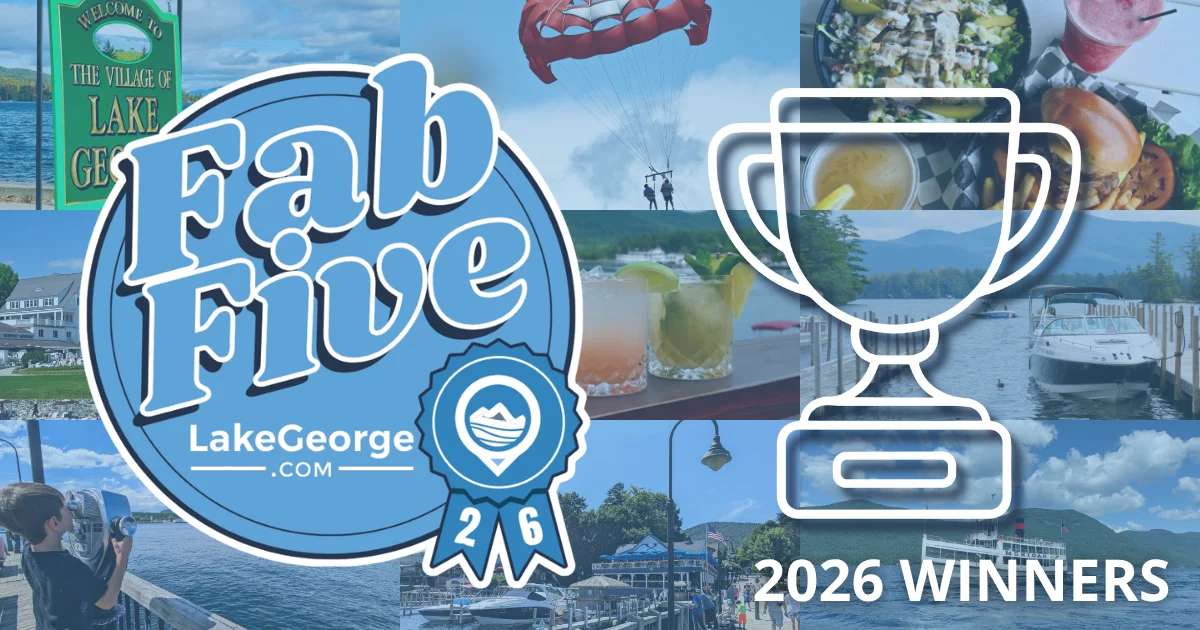 fab five lakegeorge.com 2026 winners