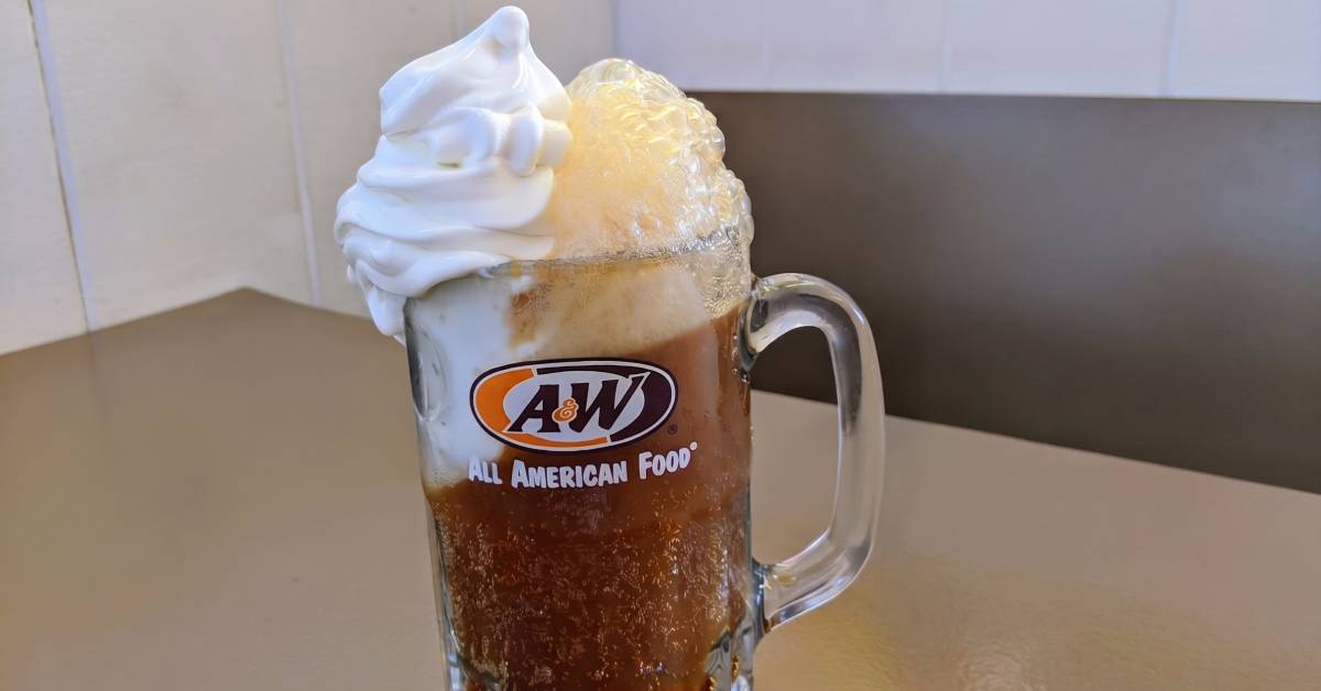 root beer float