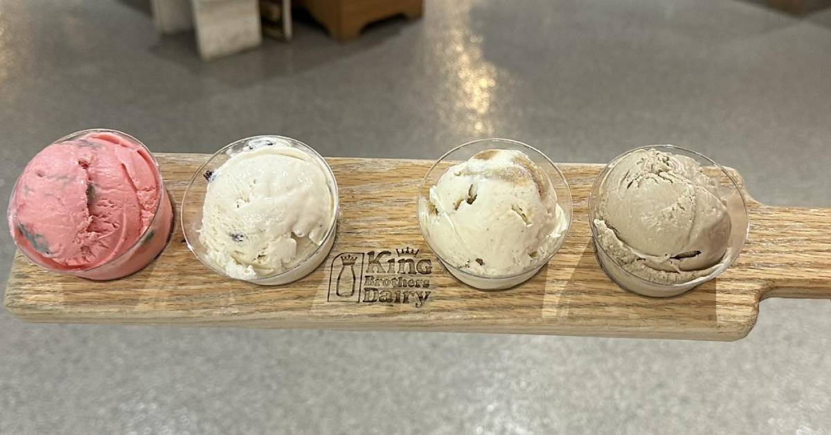 ice cream flight