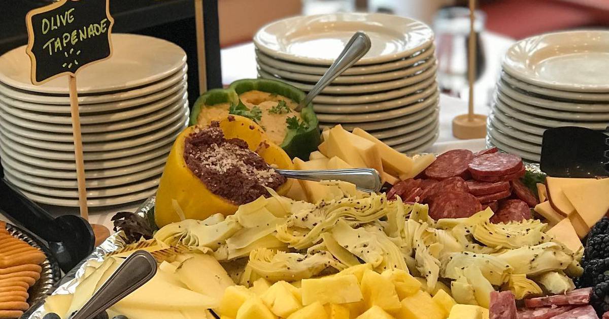 buffet spread