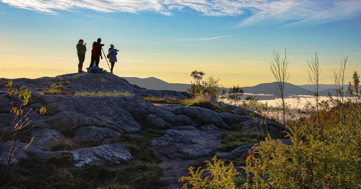 hikers at summit