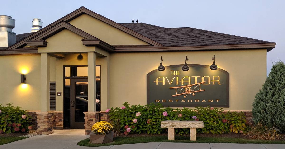exterior aviator restaurant