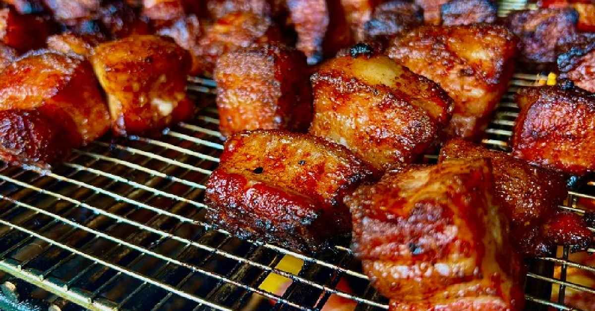 potatoes on the grill
