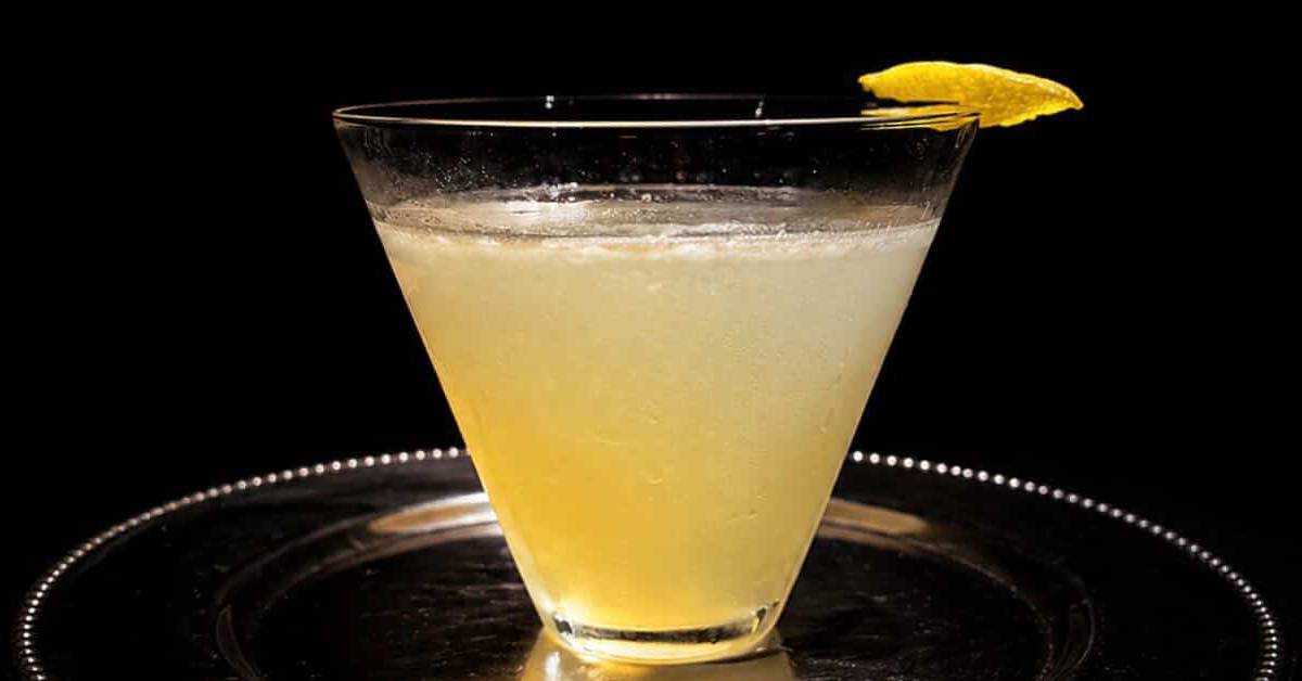 yellow cocktail