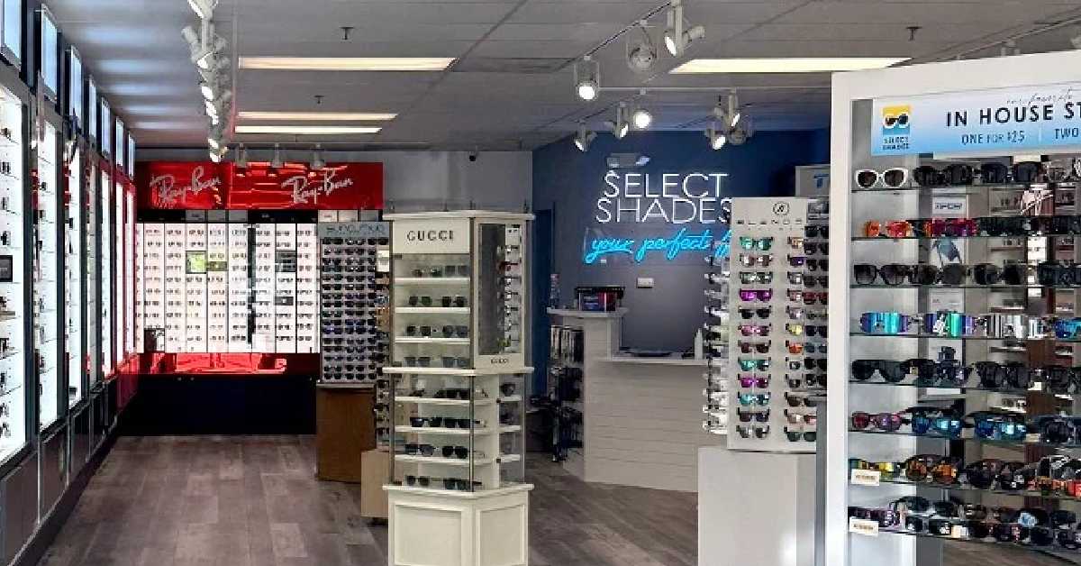 sunglasses display