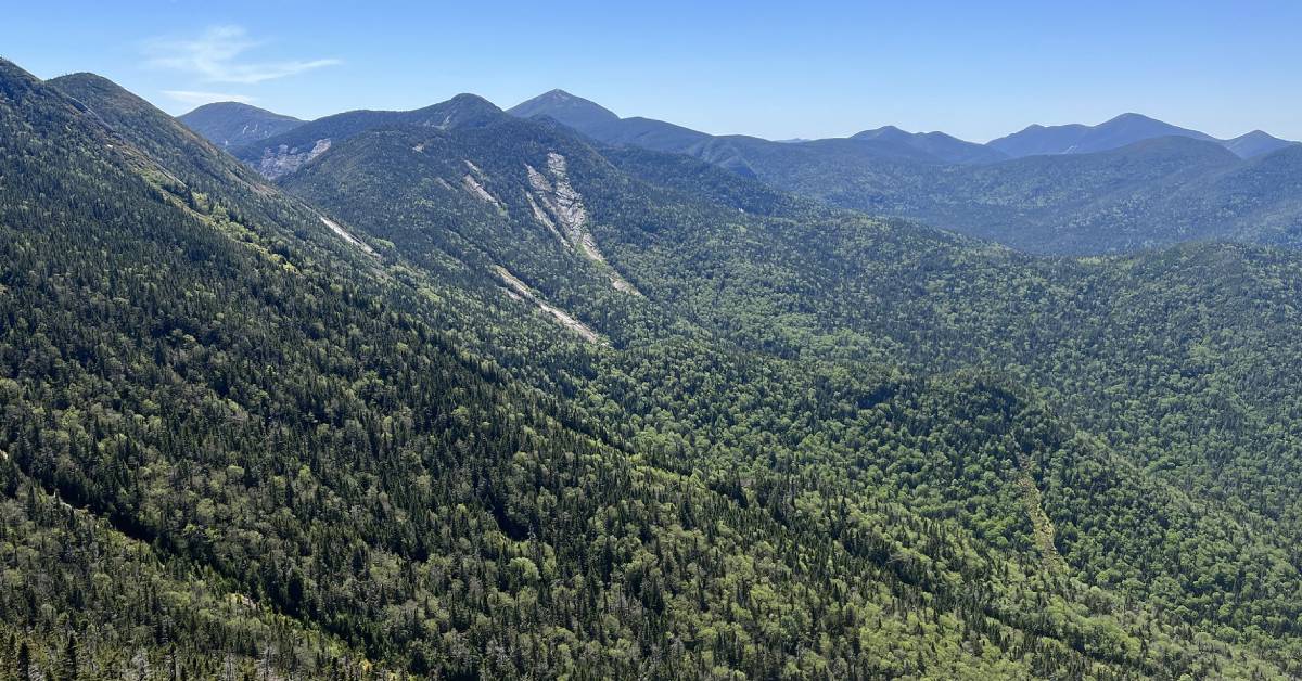 mountain summit view