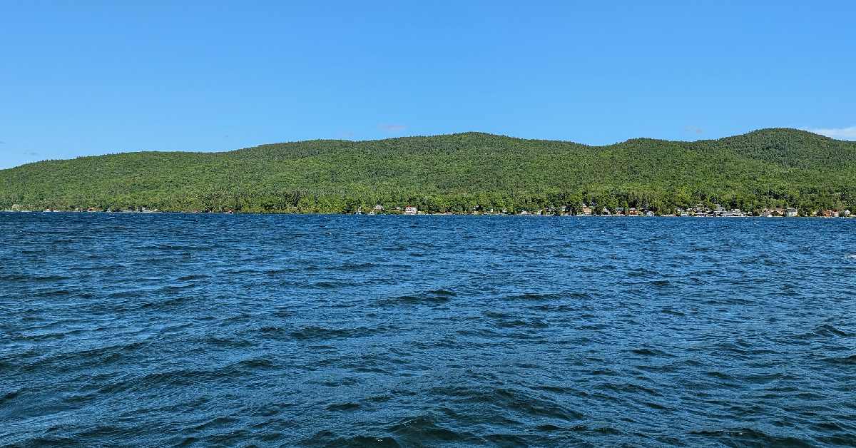 view of lake george